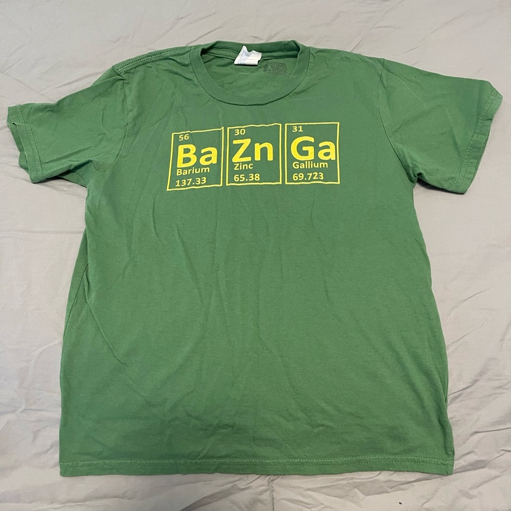 Green Periodic Table Graphic T-Shirt